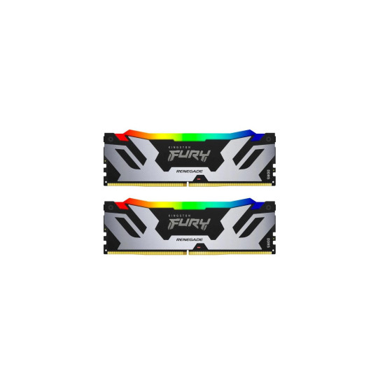 Memorie RAM Kingston, DIMM, DDR5, 32GB, 6800MHz, CL36, 1.35V, FURY Renegade RGB, Kit of 2