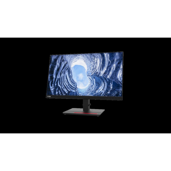 Monitor LED Lenovo ThinkVision T24h-20, 23.8inch, IPS QHD, 4ms, 60Hz, negru