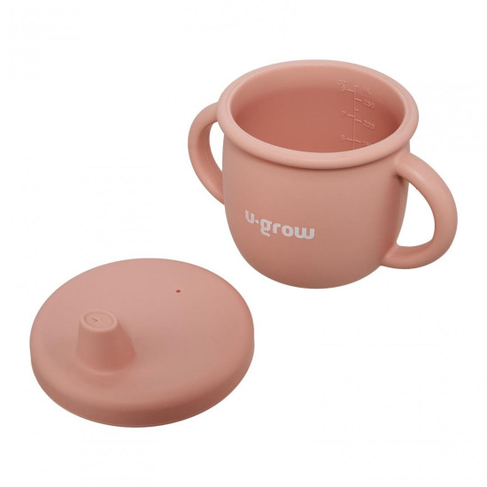 Set 3 piese silicon, roz