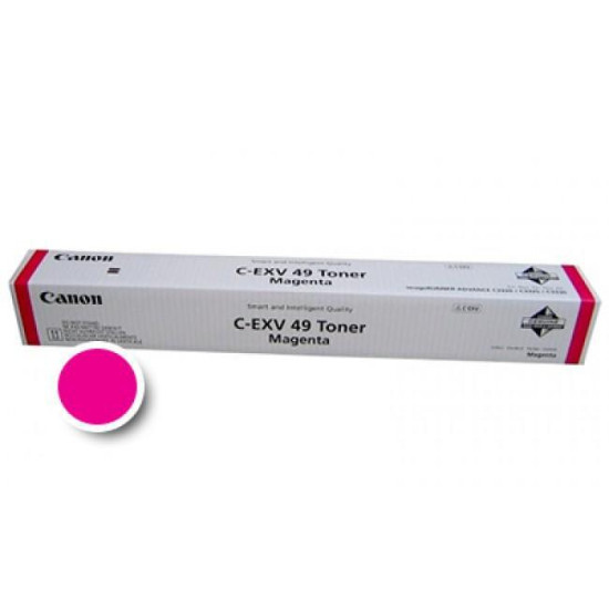 Toner Canon EXV49M, magenta, capacitate 19000 pagini, pentru iR Advance C3300i, 3320i, 3325i Toner Canon EXV49M, magenta, capacitate 19000 pagini, pentru iR Advance C3300i, 3320i, 3325i
