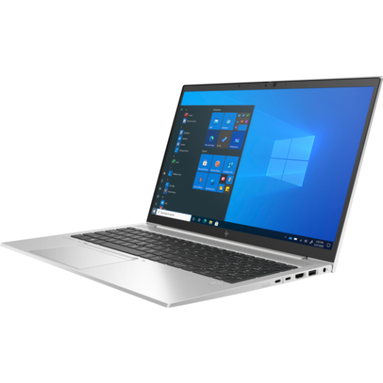 Laptop HP EliteBook 855 G8 cu procesor AMD Ryzen 7 PRO 5850U Octa Core (1.9 GHz, up to 4.4GHz, 16MB), 15.6 inch FHD, AMD Radeon Graphics, 16GB DDR4, SSD, 512GB PCIe NVMe, Windows 11 Pro 64bit Downgrade Win 10 Pro 64, Silver