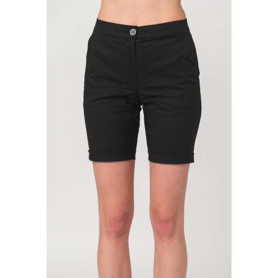 PANTALONI SCURT CASUAL FEMEI BLACK XL PANTALONI SCURT CASUAL FEMEI BLACK XL