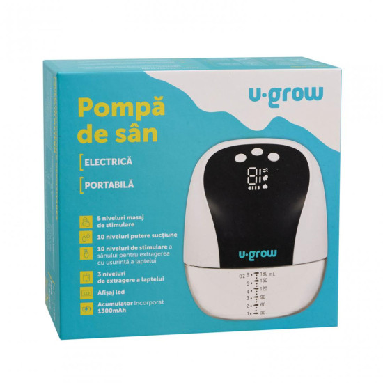 Pompa de san electrica, portabila U-Grow