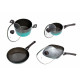 SET GATIT 7 PIESE ALUMINIU, GREEN COOK, COOKING BY HEINNER