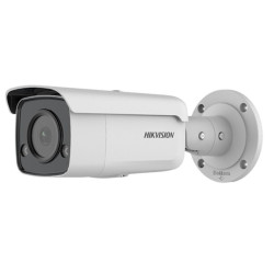 Camera supraveghere Hikvision IP Bullet DS-2CD2T47G2-L(2.8mm)C, 4MP, ColorVu - imagini color 24/7 (color si pe timp de noapte), filtrarea alarmelor false dupa corpul uman si masini, senzor: 1/1.8