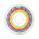CREALITY CR PLA 3D Printer Filament, Rainbow, Printing temperature: 190-220, Filament diameter: 1.75mm, Tensile strength: 60MPa, Size of filament wheel: Diameter 200mm, height 66mm, hole diameter 56mm. Utilizare: pana la 6 luni de la deschiderea ambalajul