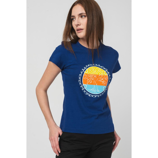 TRICOU  ROATA FAMILIE FEMEI   ROYAL BLUE-XL