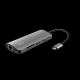 Hub USB Trust Dalyx, 7 porturi USB-C, negru Hub USB Trust Dalyx, 7 porturi USB-C, negru