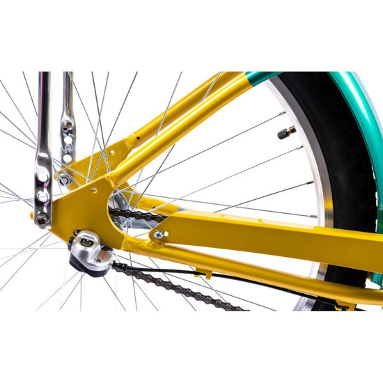 PEGAS STRADA 2 26'' ALUMINIU AURIU VERDE