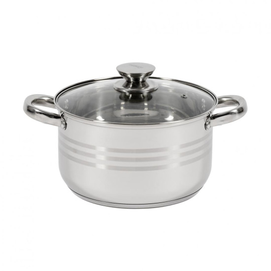 SEMIOALA INOX+CAPAC, 22X12.5 CM, 4.5 L, MYRA, COOKING BY HEINNER SEMIOALA INOX+CAPAC, 22X12.5 CM, 4.5 L, MYRA, COOKING BY HEINNER