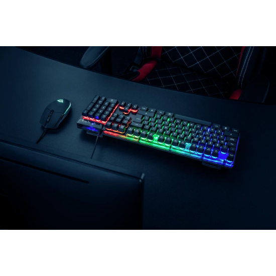 Kit Tastatura + Mouse Trust GXT 838 Azor Gaming Combo, negru Kit Tastatura + Mouse Trust GXT 838 Azor Gaming Combo, negru