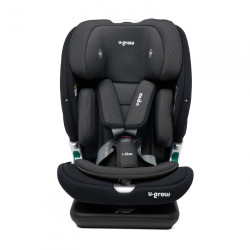 Scaun auto U-Grow,isofix,76-150 cm,negru