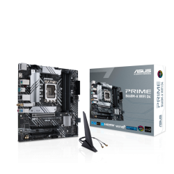 Placa de baza Asus PRIME B660M-A D4-CSM LGA1700 WIFI, 4x DDR4 5333MHz, 1x DisplayPort, 2x HDMI, 1x PCIe 4.0 x16, 2x PCIe 3.0 x16, 2x M.2, 4x SATA 6Gbps, WIFI 6, mATX
