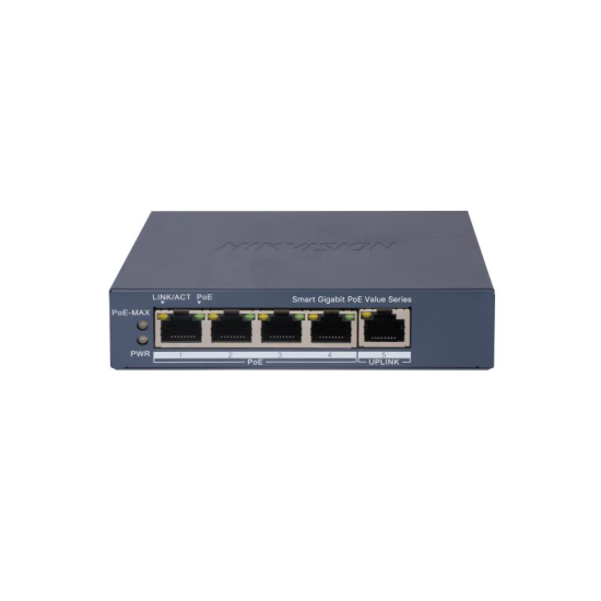 SWITCH MANAGED, 4 GIGABIT POE SWITCH MANAGED, 4 GIGABIT POE