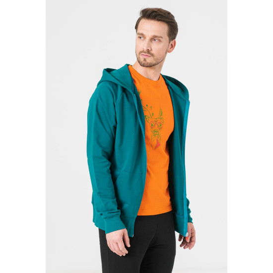 HANORAC COTON CASUAL BARBATI PETROL-S HANORAC COTON CASUAL BARBATI PETROL-S