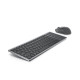 Kit tastatura si mouse Dell KM7120W, Wireless, Titan grey