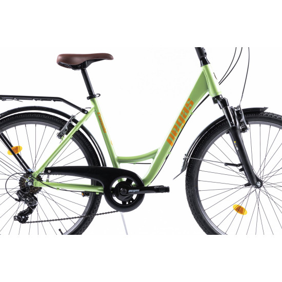 Bicicleta Oras Pegas Comoda Verde Fistic ( AL)