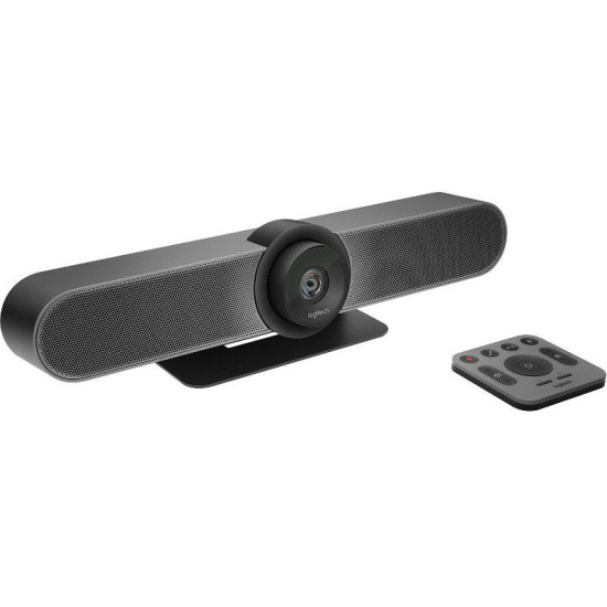 Logitech WebCam MeetUp 4K, Bluetooth, Difuzoare incorporate, telecomanda, negru