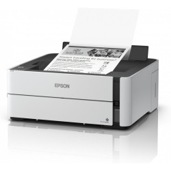 Imprimanta inkjet mono CISS Epson M1170, dimensiune A4, viteza max 39ppm, Duplex, rezolutie printer 1200x2400dpi, alimentare hartie 250 coli, interfata: USB, Ethernet, WiFi, Wi-Fi Direct, consumabile: C13T01L14A, C13T03P14A, C13T04D100, cerneala 11k pagin