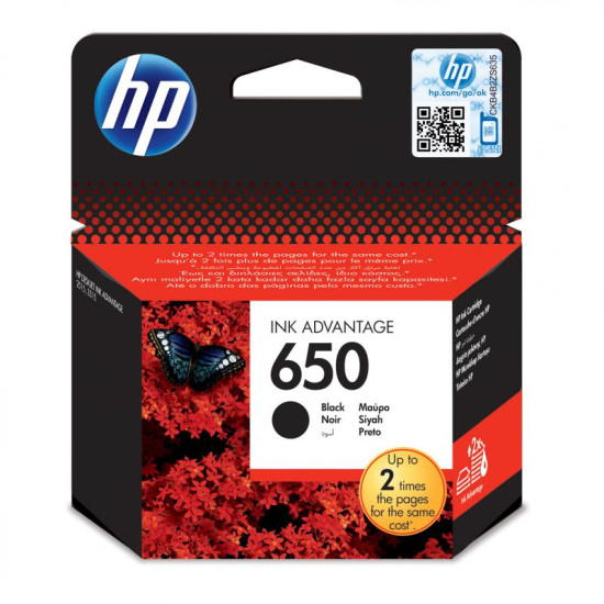 Cartus cerneala HP CZ101AE, black, 13.5 ml, Deskjet Ink Advantage 1015 ,Deskjet Ink Advantage 1515 AIO, Deskjet Ink Advantage 2455 E-AIO,Deskjet Ink Advantage 2515 E-AIO, Deskjet Ink Advantage 2516 AIO ,Deskjet Ink Advantage 2645 E-AIO, Deskjet Ink Advant