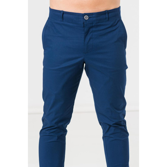 PANTALONI LUNG CASUAL BARBATI  NAVY XXL