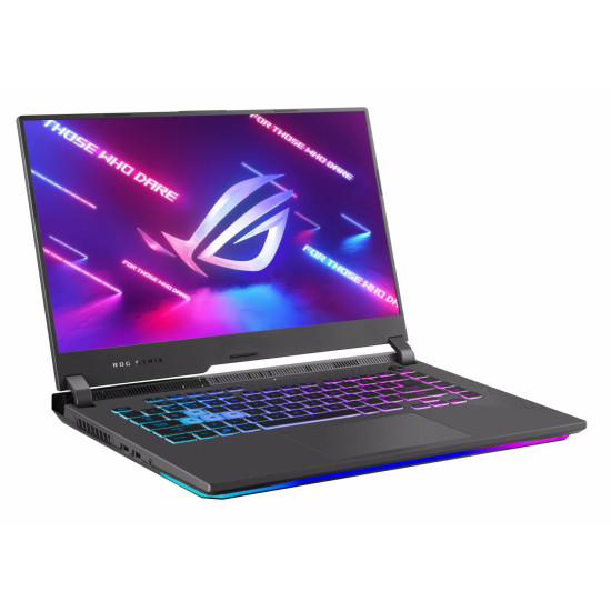 Laptop Gaming ASUS ROG Strix G15, G513RM-HQ114,  15.6-inch,  QHD (2560 x 1440) 16:9,  AMD Ryzen(T) 9 6900HX Mobile Processor (8-core/16-thread,  20MB cache,  up to 4.9 GHz max boost),  NVIDIA(R) GeForce RTX(T) 3060 Laptop GPU, 165Hz,  8GB DDR5-4800 SO-DIM