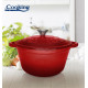 SEMI.FONTA EM+CAP 24x11.5CM, 4L,RED LINE