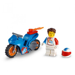 MOTO. CASCADORIE-RACHETA, LEGO 60298