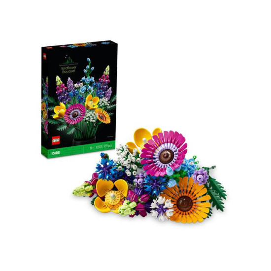 BUCHET FLORI DE CAMP, LEGO 10313