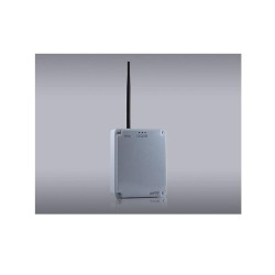 Wireless addressable Router VIT02:- performs the functions of a repeater (retransmitting the radio signlasin the network);- controls conventional sounders or fire protection and fire alarmequipment, through aprogrammable fire relay output;- power supplied