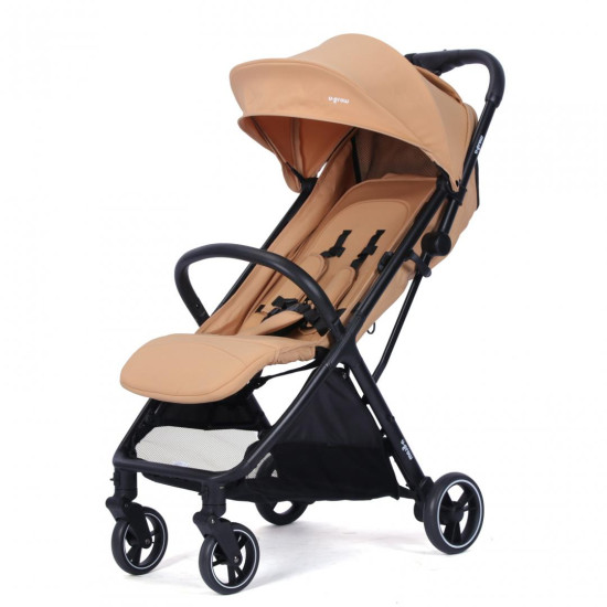 Carucior sport U-Grow autofold, brown