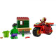 IRON MAN CU MOTOCICLETA&HULK, LEGO 76287 IRON MAN CU MOTOCICLETA&HULK, LEGO 76287