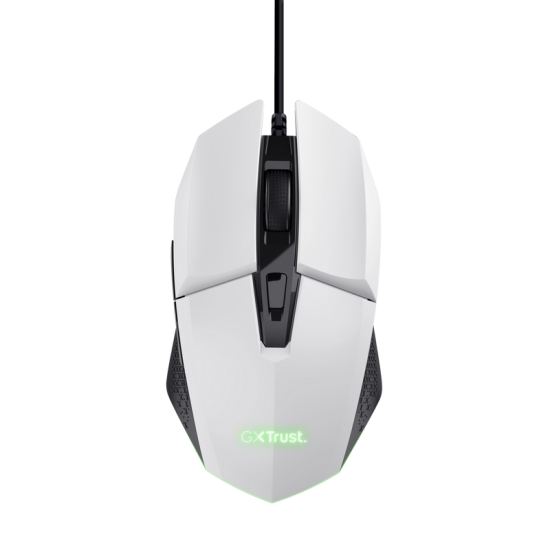 Mouse Trust GXT109W FELOX 6400 DPI, alb