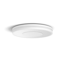 Plafoniera LED Philips Hue Being, Bluetooth, 27W (204W), 2400 lm, lumina alba (2200-6500K), IP20, 34.8cm, Alb, Intrerupator cu variator inclus