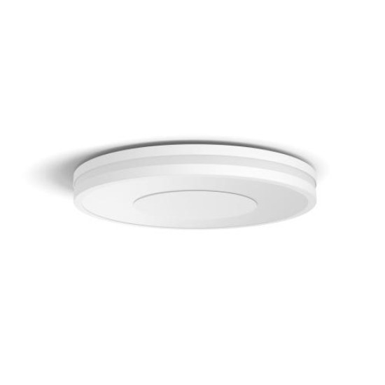 Plafoniera LED Philips Hue Being, Bluetooth, 27W (204W), 2400 lm, lumina alba (2200-6500K), IP20, 34.8cm, Alb, Intrerupator cu variator inclus