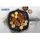 TIGAIE GRILL FONTA EMAILATA 26.5 X 4.5 CM, MARBLE GREY, COOKING BY HEINNER TIGAIE GRILL FONTA EMAILATA 26.5 X 4.5 CM, MARBLE GREY, COOKING BY HEINNER