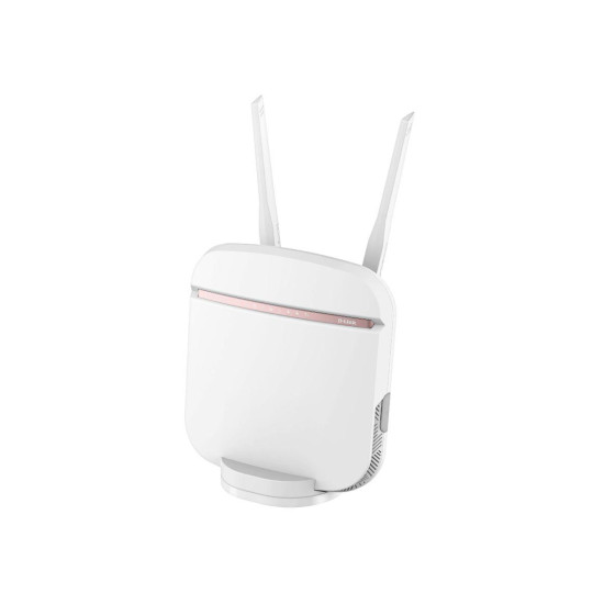 D-Link Router Wireless DWR-978 5G, AC2600, Dual-Band, MU-MIMO, Porturi: 4 x Gigabit RJ-45, 1 x WAN, suporta pana la 128 dispozitive conectate, 2 x antene externe detasabile, viteza wireless: 1733 Mbps 5 GHz, 800 Mbps 2.4 GHz, 5G/4G LTE/3G via SIM, 1 x USB