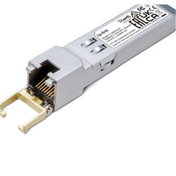 Modul SFP TP-Link 10G BASE-T RJ45 SFP+, TL-SM5310-T, Standarde si Protocoale: IEEE Std 802.3, 802.3ab, 802.3bz, 82.3an, Data Rate: 10.3 Gbps, Interfata: 1× 10G RJ45 Port.