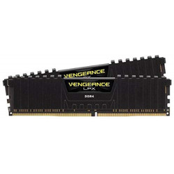 Memorie RAM Corsair Vengeance LPX Black, DIMM, DDR4, 32GB (2x16GB), CL16, 3600MHz