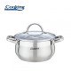 SEMIOALA INOX+CAPAC, 20 X 11.5 CM, 3.6 L, AMIRA, COOKING BY HEINNER SEMIOALA INOX+CAPAC, 20 X 11.5 CM, 3.6 L, AMIRA, COOKING BY HEINNER