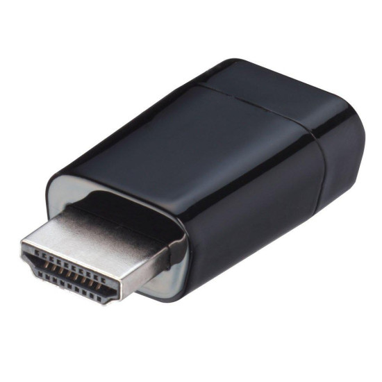 Adaptor Lindy LY-38194, HDMI Type A to VGA Dongle, negru