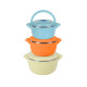 SET 3 CASEROLE TERMICE 2+4+6L,BELLY BEIGE, ART OF DINING BY HEINNER SET 3 CASEROLE TERMICE 2+4+6L,BELLY BEIGE, ART OF DINING BY HEINNER