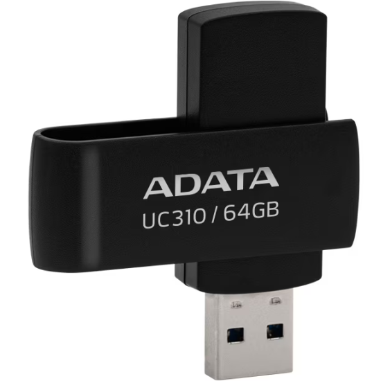 USB 64GB ADATA-UC310-64G-RBK USB 64GB ADATA-UC310-64G-RBK