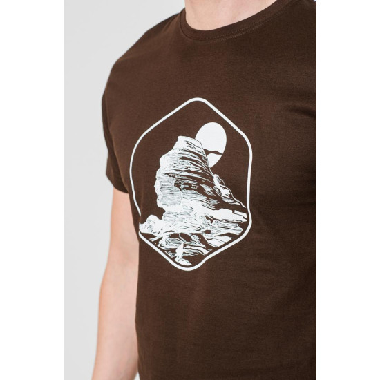 TRICOU CASUAL SFINX BARBATI COFFEE-XXL TRICOU CASUAL SFINX BARBATI COFFEE-XXL